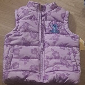 Disney Stitch Puffer Vest